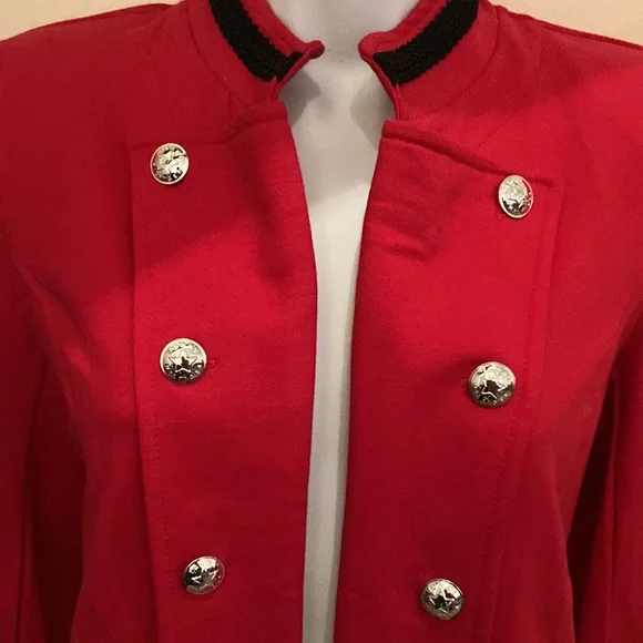 Tommy Hilfiger Military Style Blazer Jacket